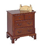 cherry nightstand four drawer